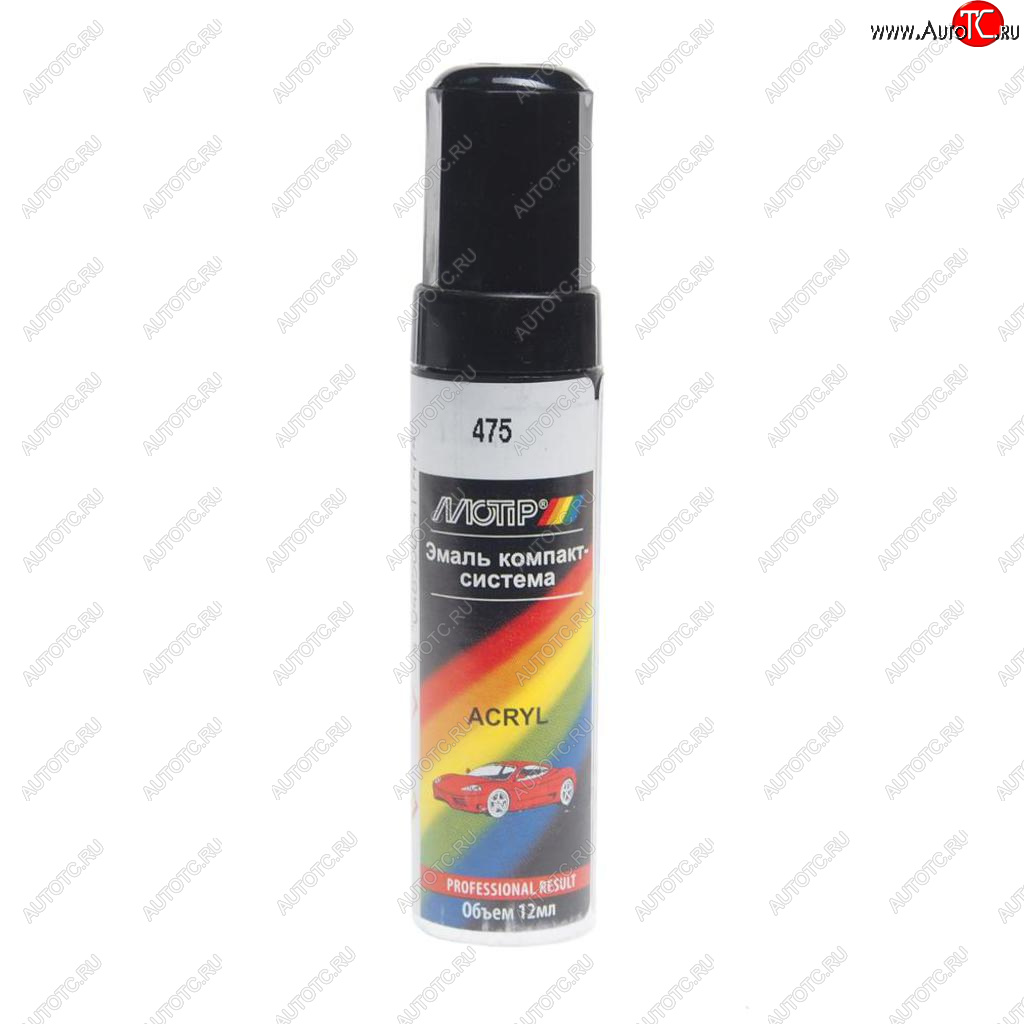 299 р. Краска черный сапфир с кистью 12мл BMW 475 MOTIP MOTIP bmw 475 cherniy sapfir me12ml  с доставкой в г. Майкоп