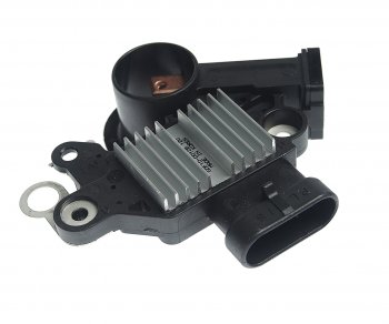 2 699 р. Регулятор CHEVROLET Aveo (02-),Lacetti (04-),Captiva (06-) (2PIN) (85A) напряжения генератора MANDO MANDO bn93740783 MANDO bn93740783  с доставкой в г. Майкоп. Увеличить фотографию 1