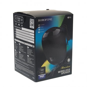 979 р. Колонка беспроводная bluetooth BOROFONE BOROFONE br6 black BOROFONE br6 black  с доставкой в г. Майкоп. Увеличить фотографию 4