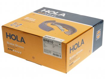 1 699 р. Колодки тормозные барабанные задние (4 шт.) HOLA Лада Веста 2180 седан дорестайлинг (2015-2023)  с доставкой в г. Майкоп. Увеличить фотографию 3