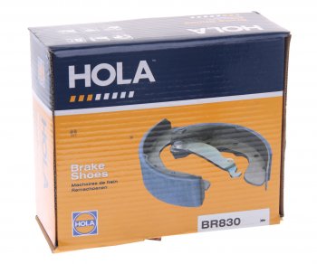 1 219 р. Колодки тормозные ВАЗ-1118,2170 задние (4шт.) (АБС) HOLA HOLA br830  с доставкой в г. Майкоп. Увеличить фотографию 3
