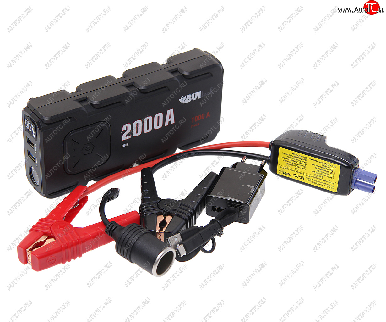13 199 р. Устройство пусковое 12V 2000A 16000мАч (power bank) BVITECH BVITECH bs-10sqdsp16  с доставкой в г. Майкоп