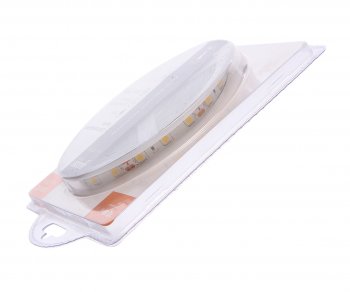 739 р. Лента светодиодная гибкая 10W 3м IP65 12V теплый белый (блистер) Basic GAUSS GAUSS bt050  с доставкой в г. Майкоп. Увеличить фотографию 2