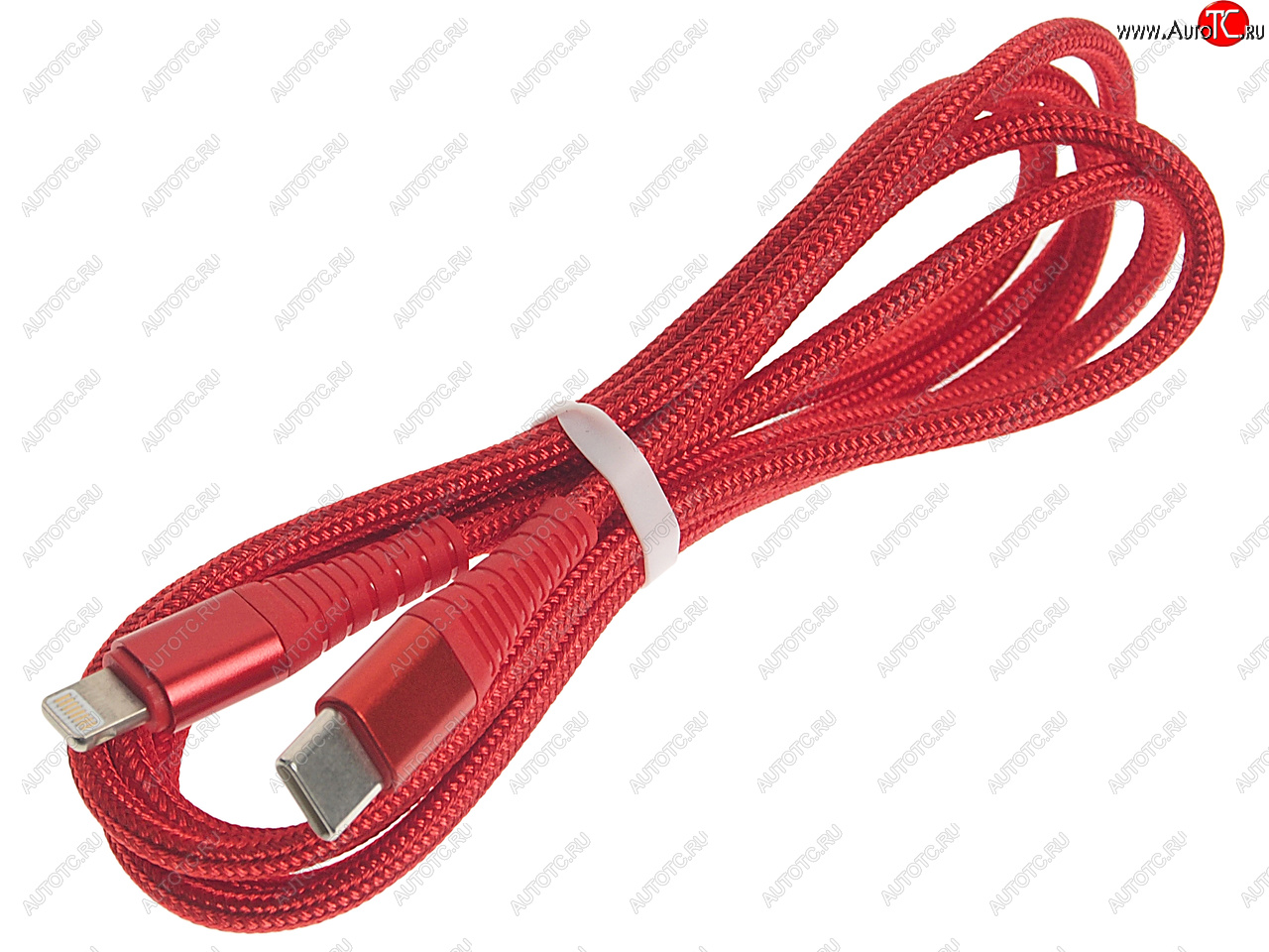 349 р. Кабель iPhone (5-)-USB Type C 1м красный BOROFONE BOROFONE bu27 red BOROFONE bu27 red  с доставкой в г. Майкоп