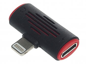 274 р. Переходник iPhone (5-) на 2 iPhone (5-) черный BOROFONE BOROFONE bv6 black  с доставкой в г. Майкоп. Увеличить фотографию 1
