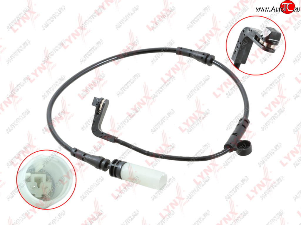 639 р. Датчик износа тормозных колодок BMW 5 (E60,E61),6 (E63,E64) передний LYNX LYNX bw1019  с доставкой в г. Майкоп