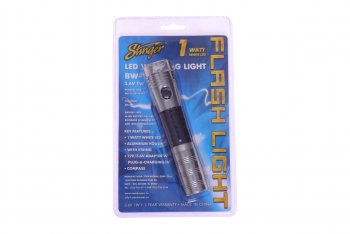 1 189 р. Фонарь ручной аккумуляторный в прикуриватель STINGER STINGER bw-115y-2  с доставкой в г. Майкоп. Увеличить фотографию 1