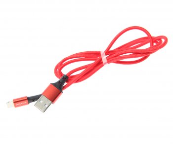 194 р. Кабель iPhone (5-) 1м красный BOROFONE BOROFONE bx20 red  с доставкой в г. Майкоп. Увеличить фотографию 1