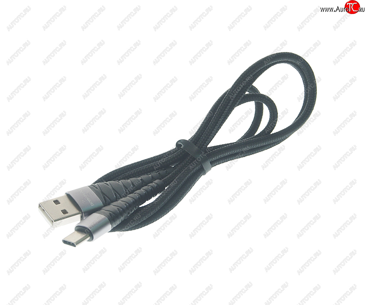 202 р. Кабель USB Type C 1м черный BOROFONE BOROFONE bx32 black  с доставкой в г. Майкоп