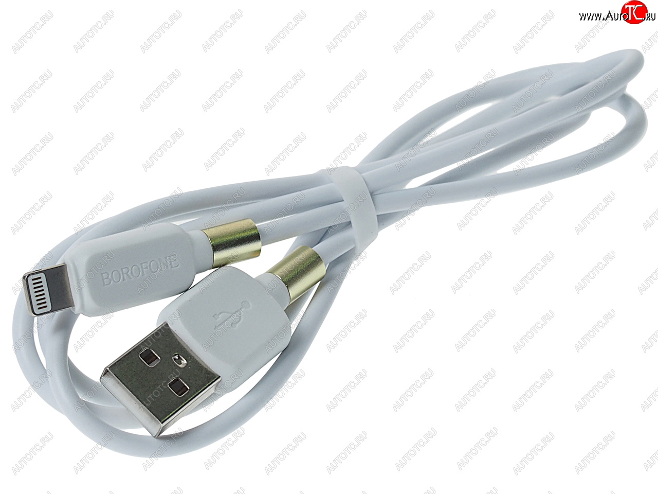 182 р. Кабель iPhone (5-) 1м белый BOROFONE BOROFONE bx59 white  с доставкой в г. Майкоп