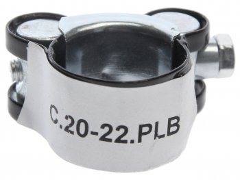 105 р. Хомут силовой d=020-022 (21) черный COMFORT COMFORT c.020-022.plb  с доставкой в г. Майкоп. Увеличить фотографию 2