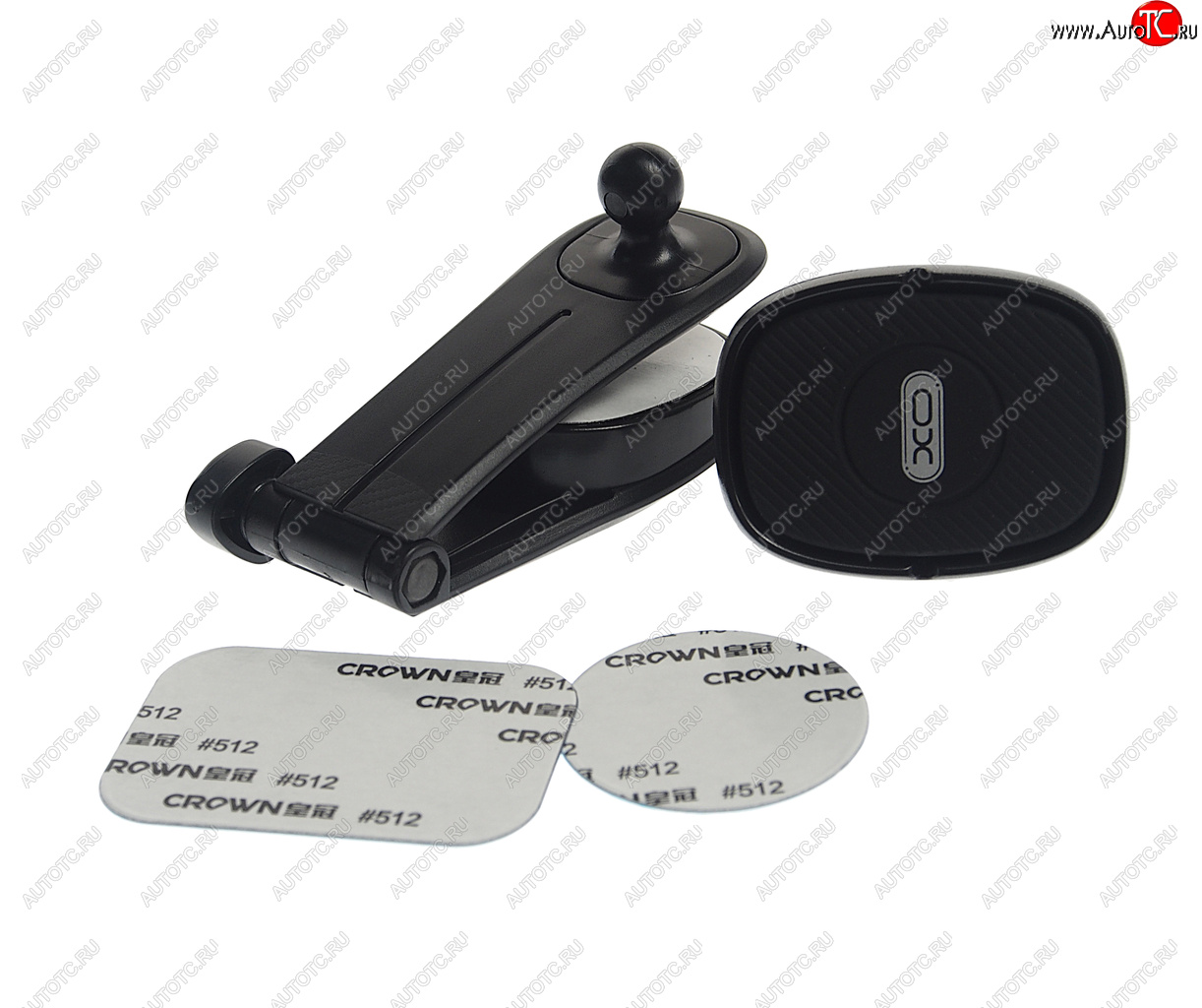459 р. Держатель телефона универсальный магнитный черный XO XO c101 black  с доставкой в г. Майкоп