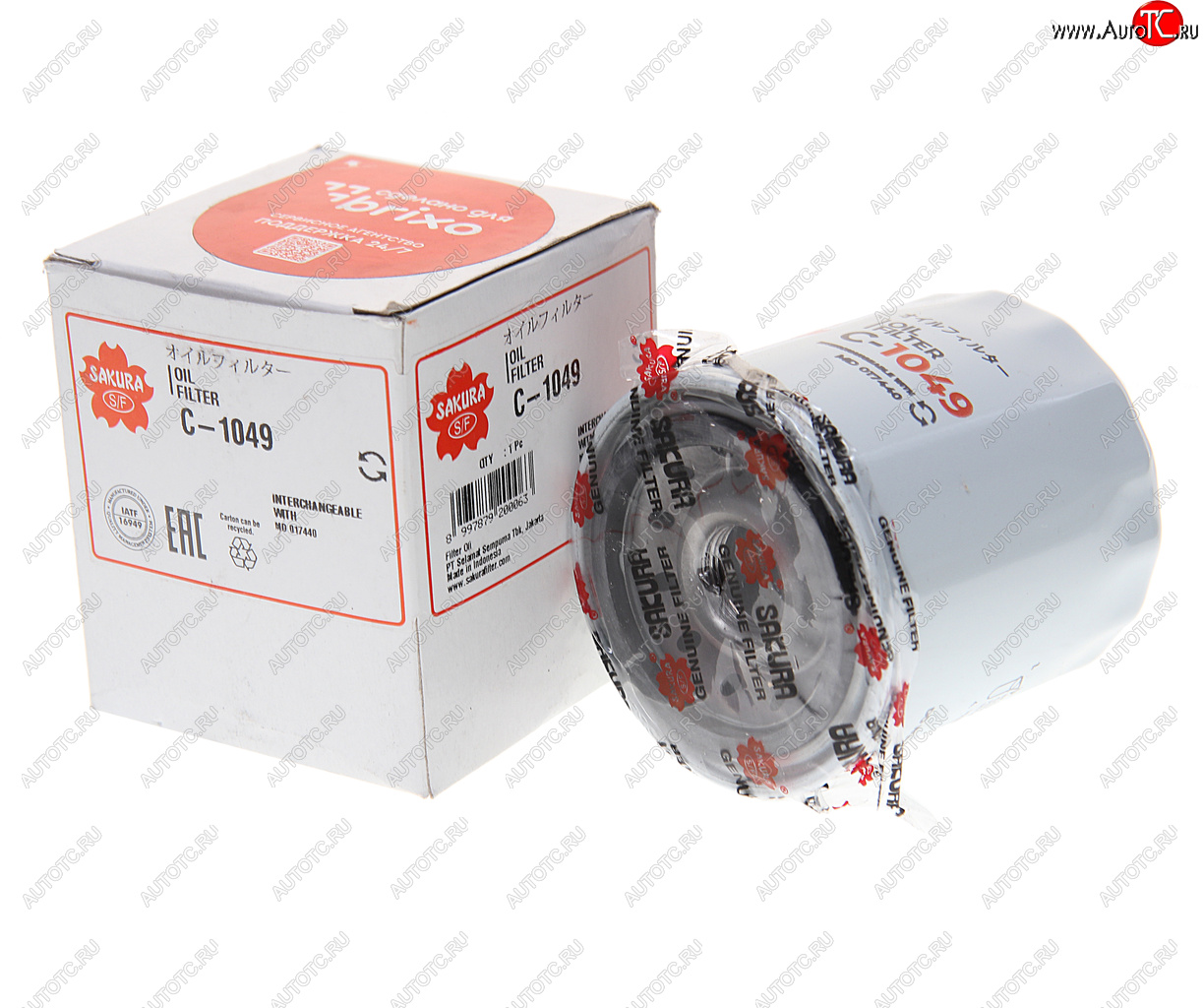 479 р. Фильтр масляный TERMOKING холодильное оборудование (М20х1.5х86мм) SAKURA SAKURA c1049  с доставкой в г. Майкоп