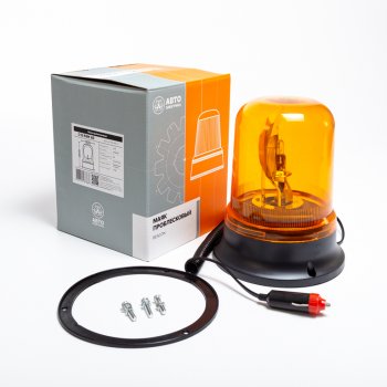 1 299 р. Маяк проблесковый 12V на магните (лампа Н1) желтый AVTOELECTRICA AVTOELECTRICA c12-55m ае  с доставкой в г. Майкоп. Увеличить фотографию 1