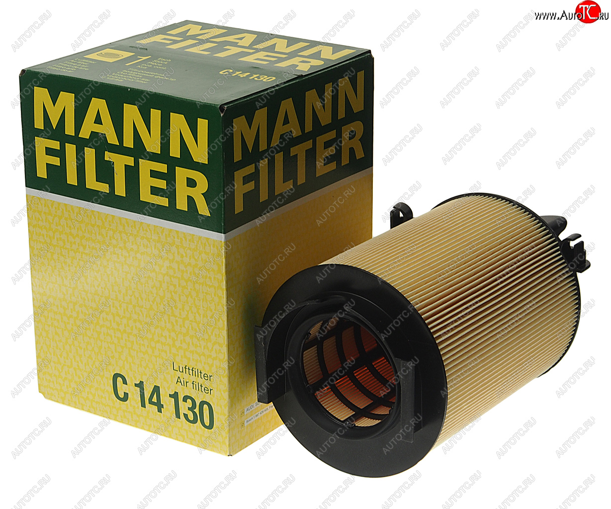 1 569 р. Фильтр воздушный VW AUDI SEAT SKODA (1.21.41.61.82.0 FSITFSI) MANN MANN c14130  с доставкой в г. Майкоп