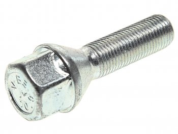 152 р. Болт колеса М12х1.25х36 конус цинк под ключ 19мм BIMECC BIMECC c19b36  с доставкой в г. Майкоп. Увеличить фотографию 1