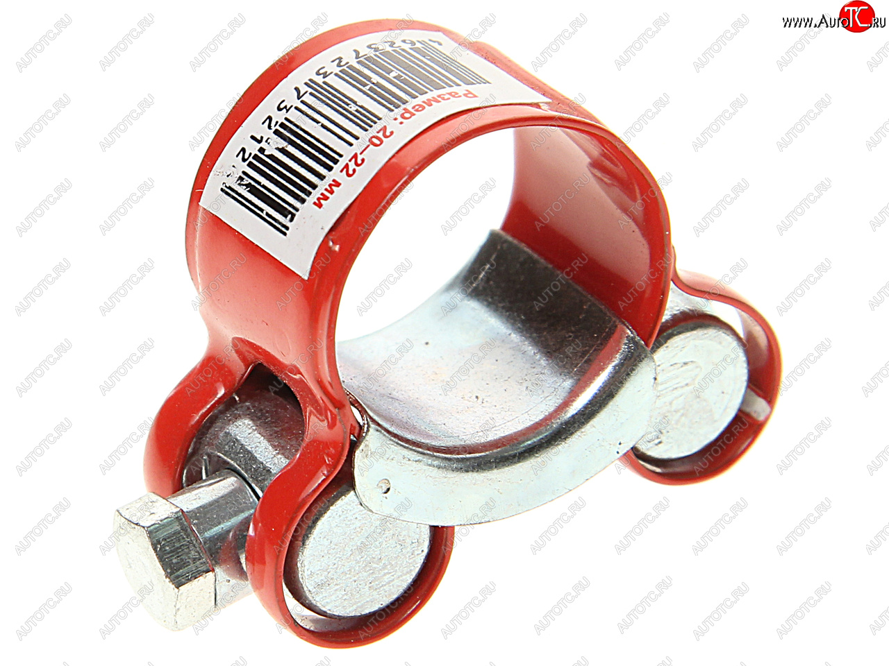 105 р. Хомут силовой d=020-022 (21) красный COMFORT COMFORT c.20-22.plr  с доставкой в г. Майкоп