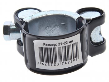 106 р. Хомут силовой d=021-023 (22) черный COMFORT COMFORT c.21-23.plb  с доставкой в г. Майкоп. Увеличить фотографию 2