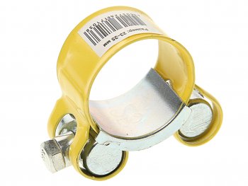 107 р. Хомут силовой d=023-025 (24) желтый COMFORT COMFORT c.23-25.ply  с доставкой в г. Майкоп. Увеличить фотографию 1