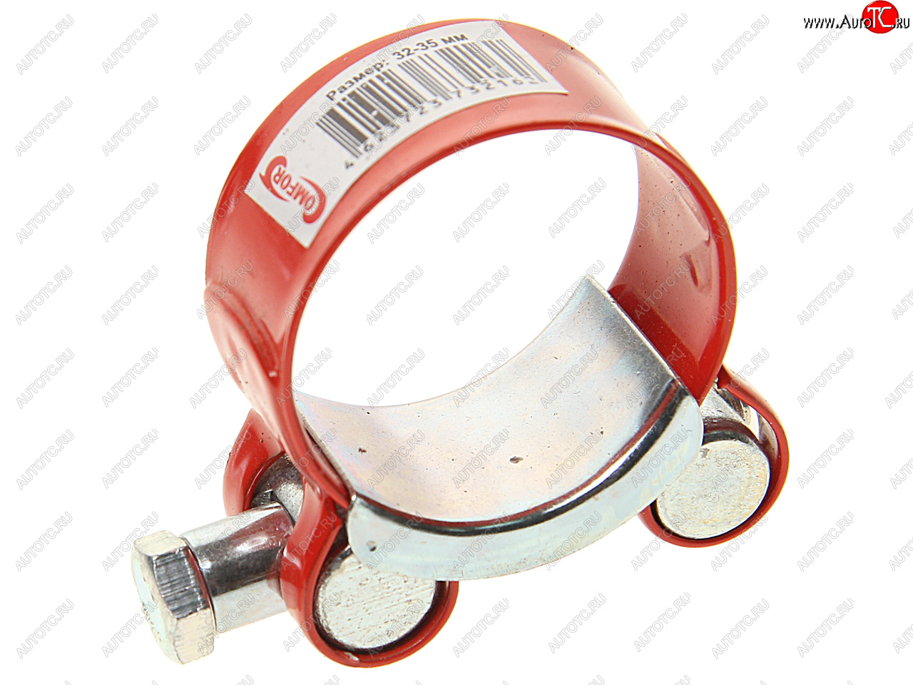 121 р. Хомут силовой d=032-035 (33) красный COMFORT COMFORT c.32-35.plr  с доставкой в г. Майкоп