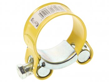 121 р. Хомут силовой d=032-035 (33) желтый COMFORT COMFORT c.32-35.ply  с доставкой в г. Майкоп. Увеличить фотографию 1