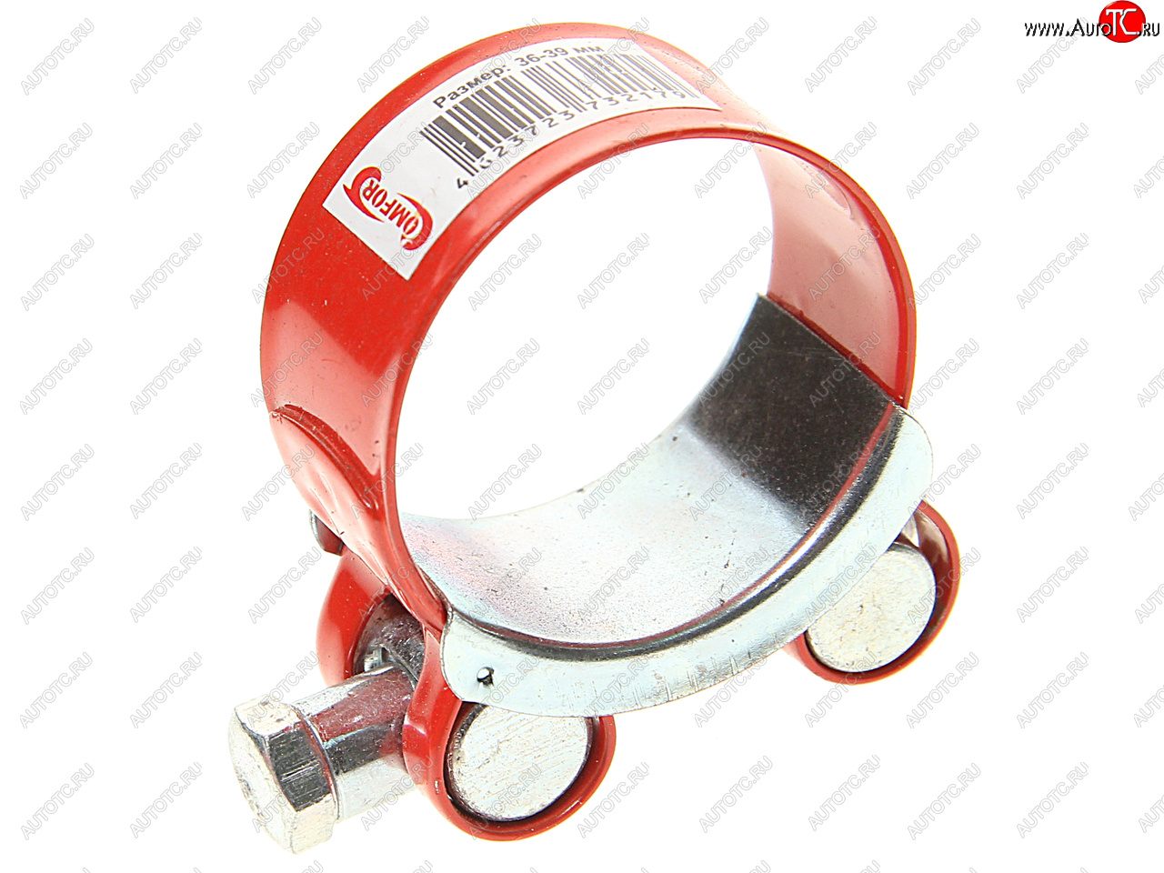 128 р. Хомут силовой d=036-039 (37) красный COMFORT COMFORT c.36-39.plr  с доставкой в г. Майкоп