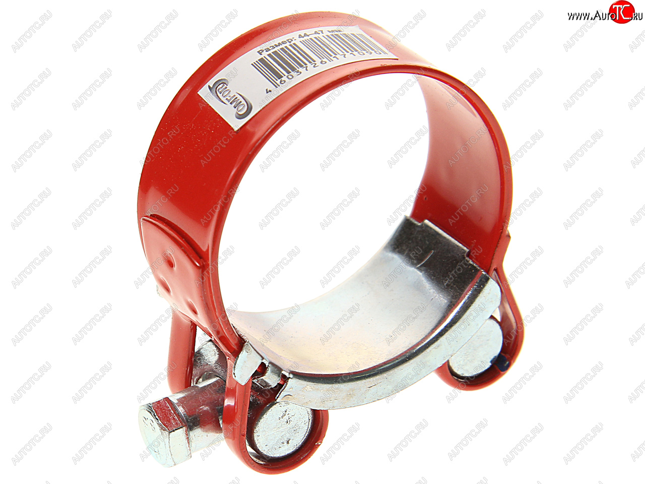 139 р. Хомут силовой d=044-047 (45) красный COMFORT COMFORT c.44-47.plr  с доставкой в г. Майкоп