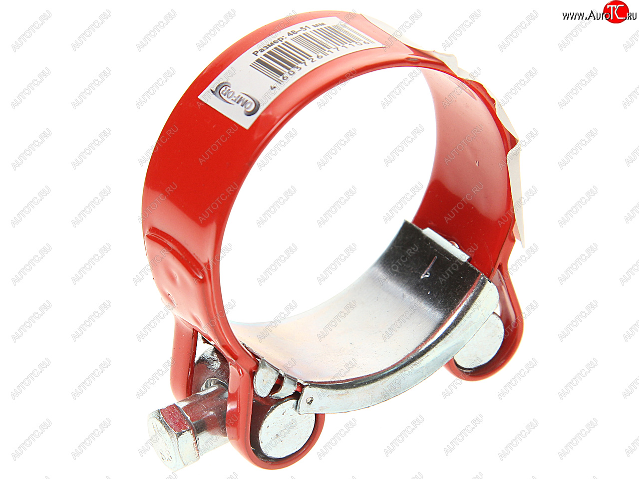 146 р. Хомут силовой d=048-051 (49) красный COMFORT COMFORT c.48-51.plr  с доставкой в г. Майкоп