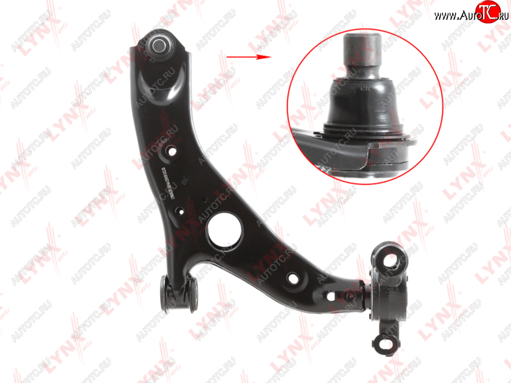 7 449 р. Рычаг подвески MAZDA CX-5 (11-) передней нижний правый LYNX LYNX c5741r  с доставкой в г. Майкоп