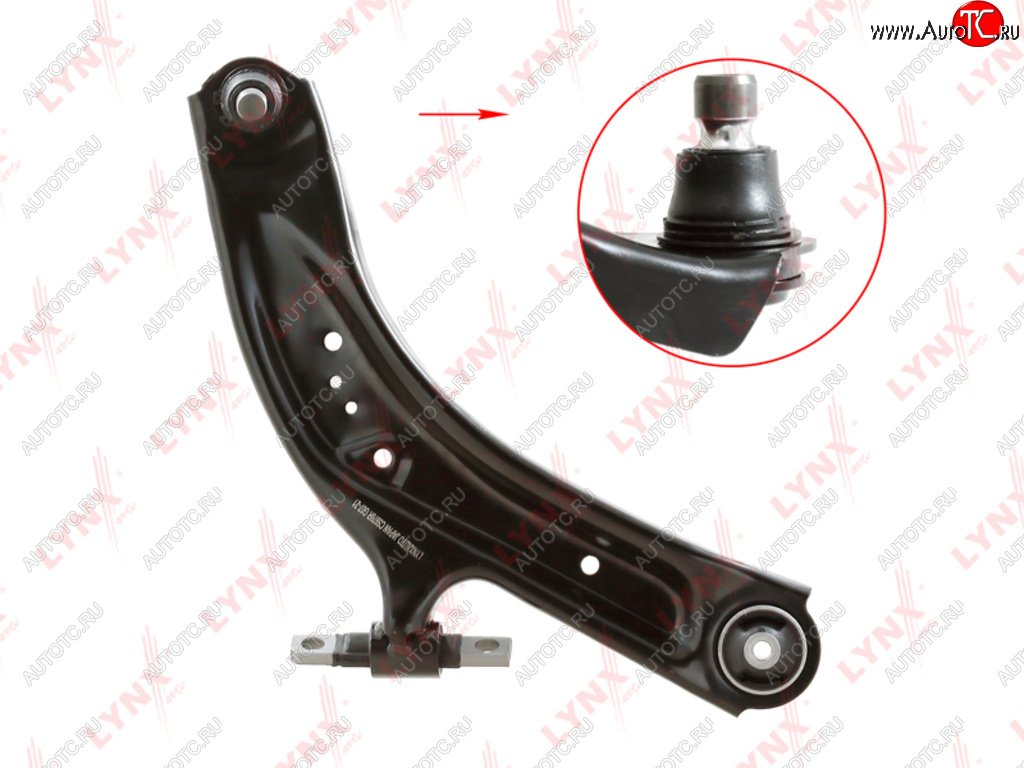 5 999 р. Рычаг подвески NISSAN X-Trail (T32R) (14-) (2.02.5) передней правый LYNX LYNX c5976r  с доставкой в г. Майкоп