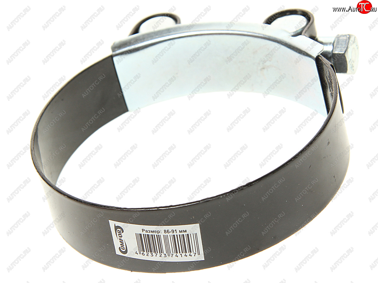 223 р. Хомут силовой d=086-091 (88) черный COMFORT COMFORT c.86-91.plb  с доставкой в г. Майкоп