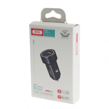 739 р. Устройство зарядное в прикуриватель 1USB + 1 Type C 12V черное XO XO cc32 black  с доставкой в г. Майкоп. Увеличить фотографию 4