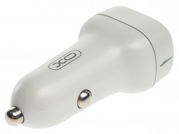 689 р. Устройство зарядное в прикуриватель 1USB + 1 Type C 12V белое XO XO cc37 white  с доставкой в г. Майкоп. Увеличить фотографию 2