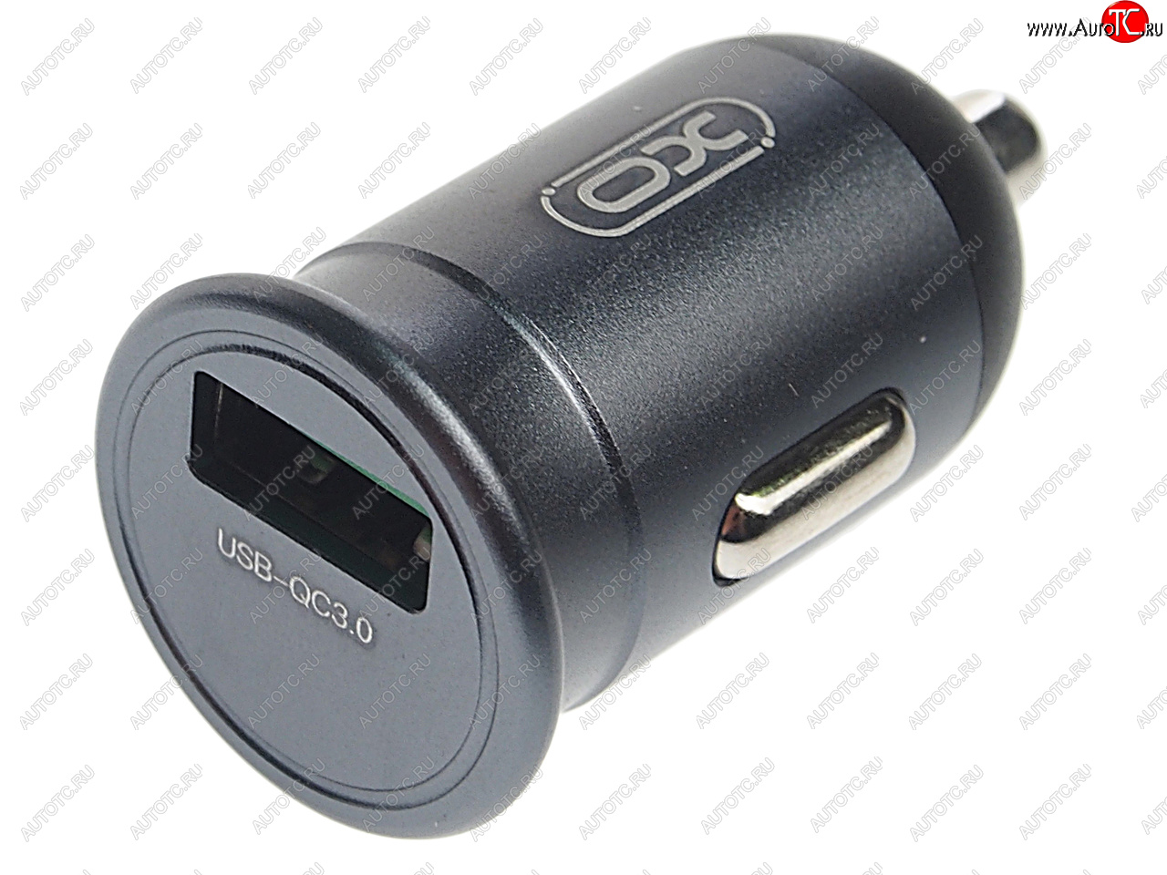 599 р. Устройство зарядное в прикуриватель 1USB 12V серое XO XO cc46 gray  с доставкой в г. Майкоп