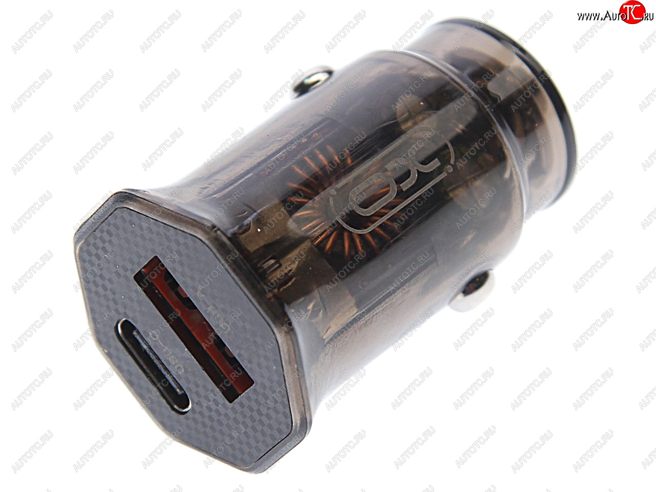 629 р. Устройство зарядное в прикуриватель 1USB + 1 Type C 12V XO XO cc50  с доставкой в г. Майкоп