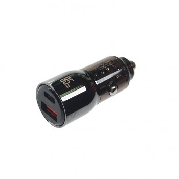 1 539 р. Устройство зарядное в прикуриватель 1USB + 1 Type C 12V XO XO cc58 tranish  с доставкой в г. Майкоп. Увеличить фотографию 1