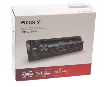 9 799 р. Магнитола автомобильная 1DIN SONY SONY cdx-g1200u  с доставкой в г. Майкоп. Увеличить фотографию 5
