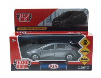 849 р. Модель автомобиля KIA Ceed металлическая ТЕХНОПАРК ТЕХНОПАРК ceed-gy  с доставкой в г. Майкоп. Увеличить фотографию 2