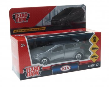 849 р. Модель автомобиля KIA Ceed металлическая ТЕХНОПАРК ТЕХНОПАРК ceed-gy  с доставкой в г. Майкоп. Увеличить фотографию 1