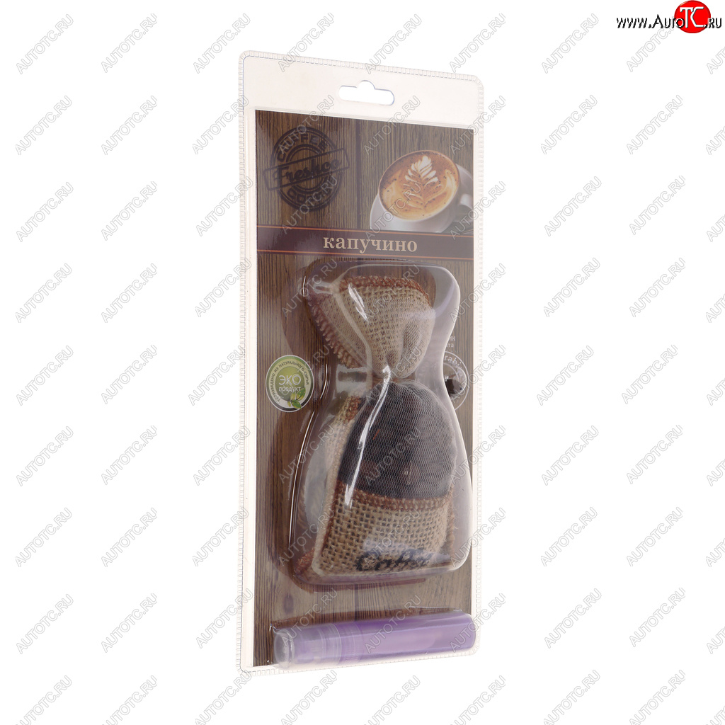 339 р. Ароматизатор подвесной гранулы (капучино) COFFEE FRESHCO FRESHCO cf-01  с доставкой в г. Майкоп