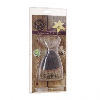 379 р. Ароматизатор подвесной гранулы (ваниль+кофе) COFFEE FRESHCO FRESHCO cf-04  с доставкой в г. Майкоп. Увеличить фотографию 1