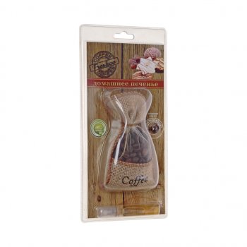 379 р. Ароматизатор подвесной гранулы (печенье домашнее) COFFEE FRESHCO FRESHCO cf-10  с доставкой в г. Майкоп. Увеличить фотографию 1