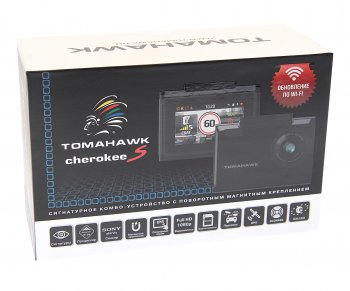 19 899 р. Видеорегистратор с радар-детектором GPS TOMAHAWK TOMAHAWK cherokee s signature  с доставкой в г. Майкоп. Увеличить фотографию 5