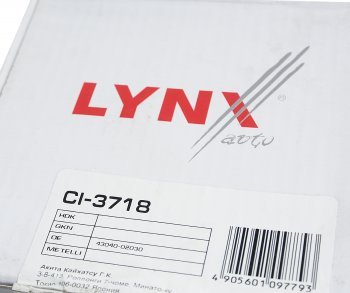 6 849 р. ШРУС внутренний TOYOTA Auris (07-13),Corolla (01-06),Avensis (03-08) комплект LYNX LYNX ci3718  с доставкой в г. Майкоп. Увеличить фотографию 4