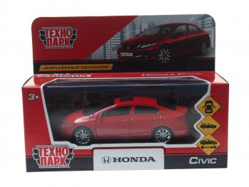 819 р. Модель автомобиля HONDA Civic металлическая ТЕХНОПАРК ТЕХНОПАРК civic-sl  с доставкой в г. Майкоп. Увеличить фотографию 2