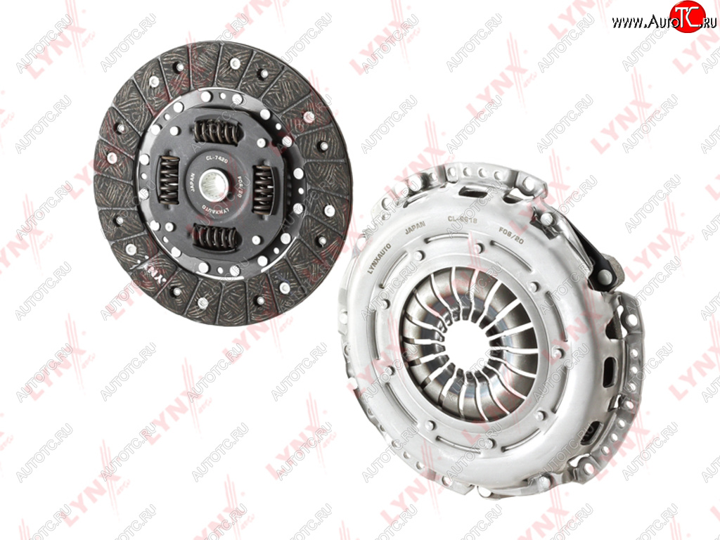 9 649 р. Сцепление FORD C-Max,Focus (11-) комплект LYNX LYNX cl1351  с доставкой в г. Майкоп