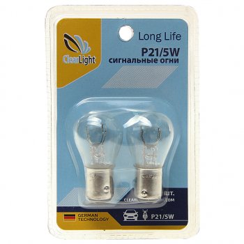 78 р. Лампа 12V P215W BAY15d блистер (2шт.) CLEARLIGHT CLEARLIGHT cl-p215w-12v 2b  с доставкой в г. Майкоп. Увеличить фотографию 1