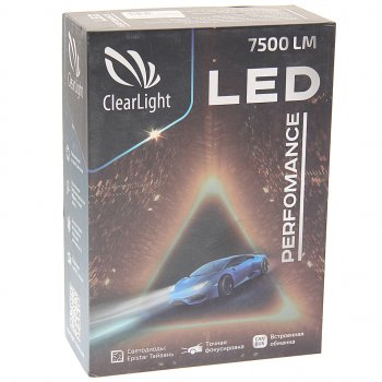 3 599 р. Лампа светодиодная 12V H11 PGJ19-2 7500LM (2шт.) Performance CLEARLIGHT CLEARLIGHT clpfmledh11-2  с доставкой в г. Майкоп. Увеличить фотографию 2