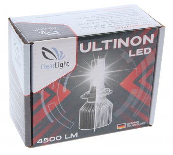 1 999 р. Лампа светодиодная 12V H3 PК22s 4500Lm бокс (2шт.) CLEARLIGHT CLEARLIGHT clultledh3-2  с доставкой в г. Майкоп. Увеличить фотографию 4