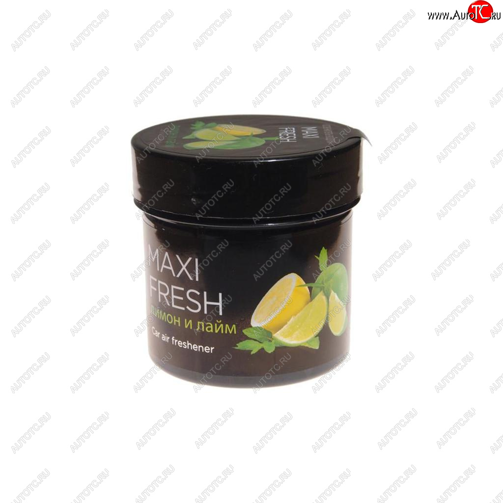153 р. Ароматизатор на панель приборов гелевый (лимон и лайм) 100г MAXI FRESH MAXI FRESH cmf-115  с доставкой в г. Майкоп